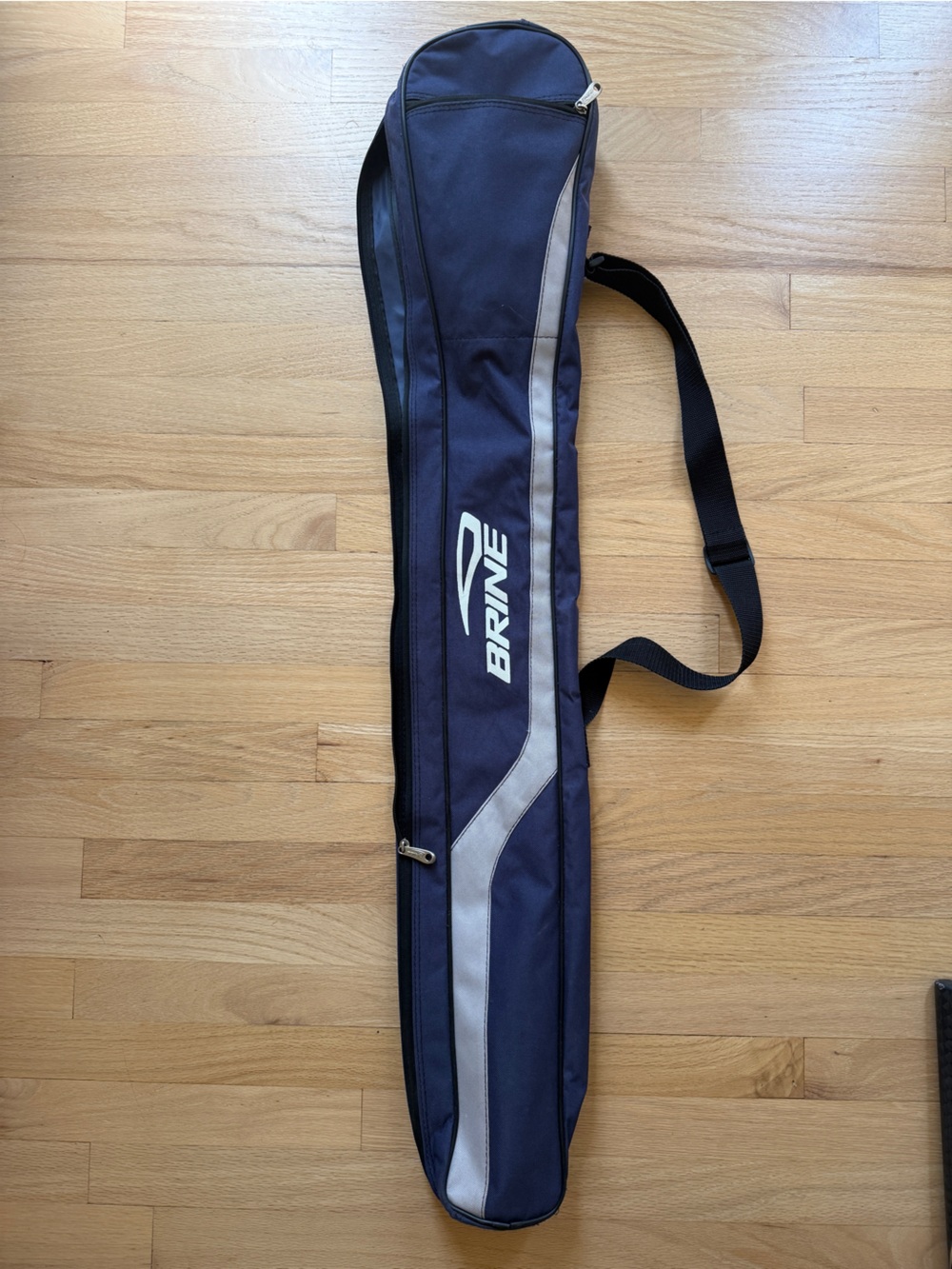 Brine Navy and Gray Lacrosse Stick Bag